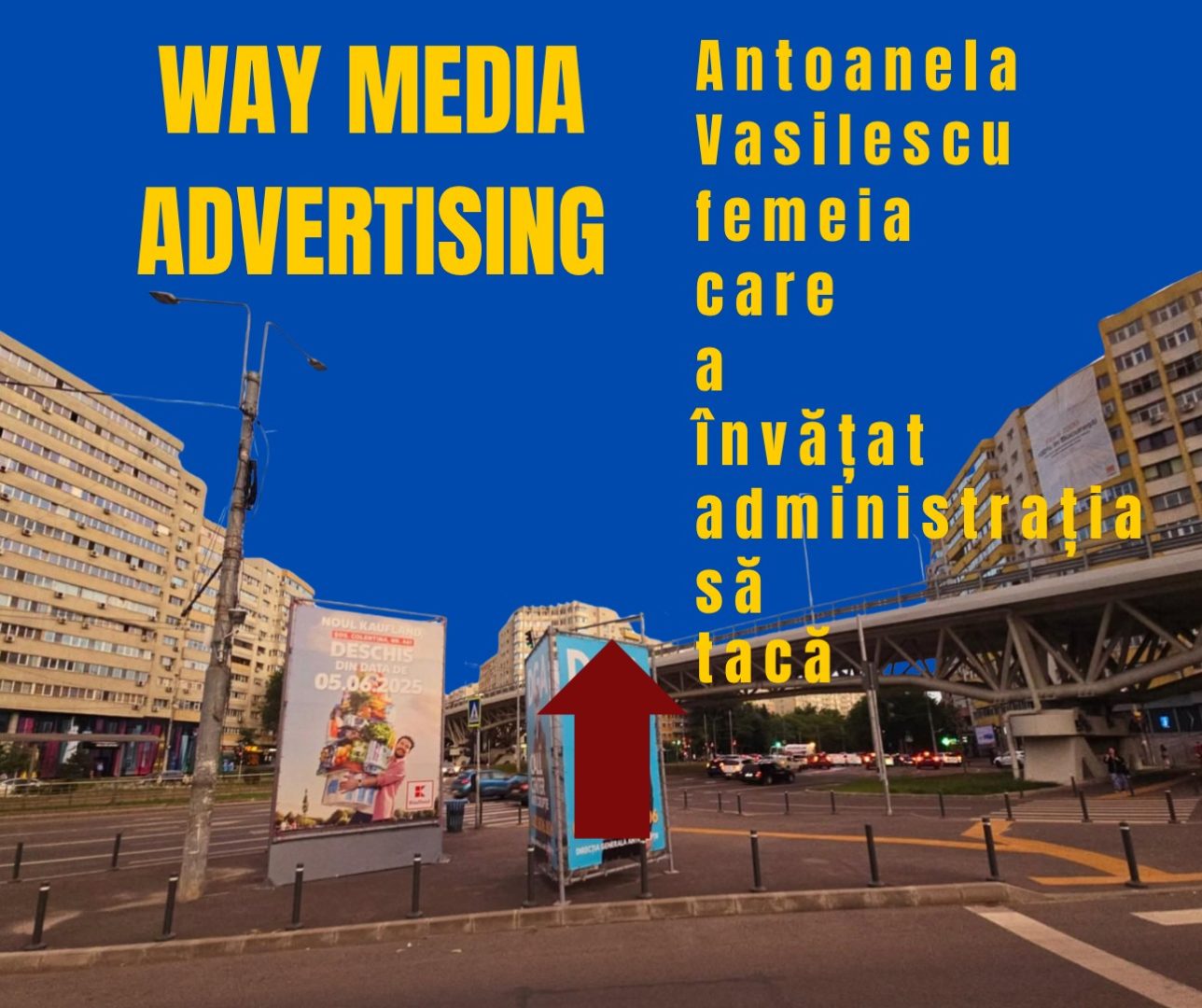 Way Advertise Production SRL, Antoanela Vasilescu și controversa publicității fără avize în 2025
